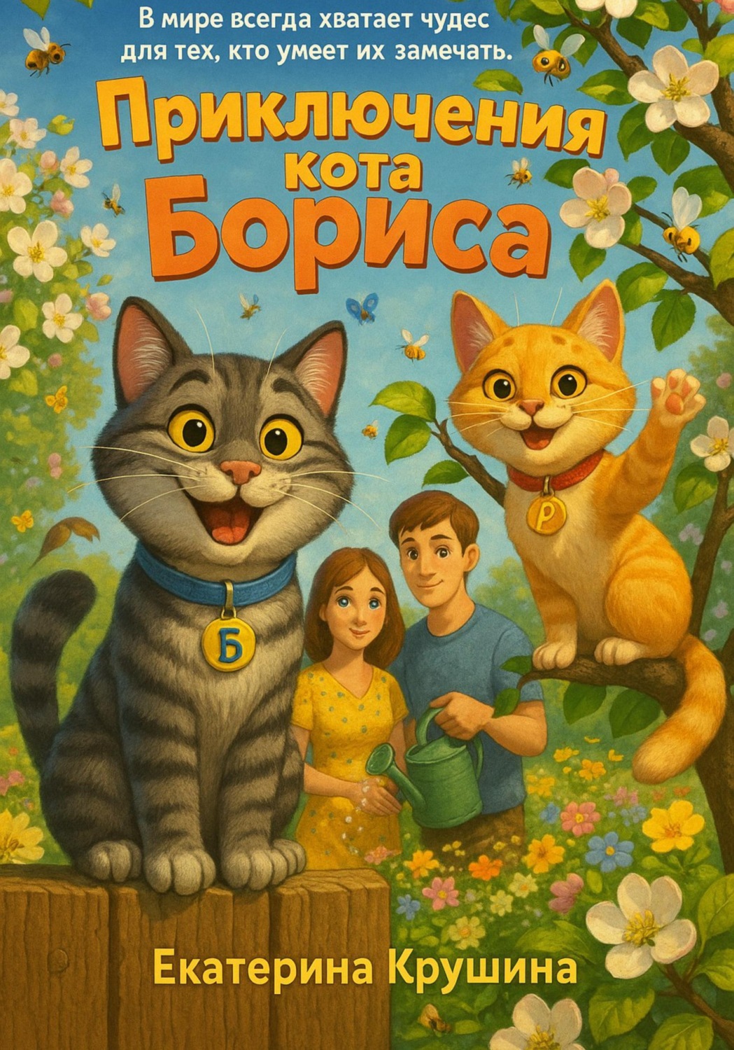Обложка книги «Приключения кота Бориса»