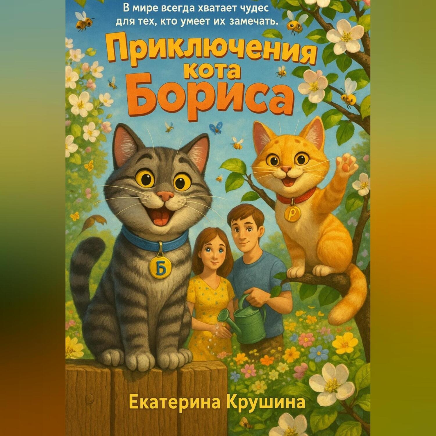 Обложка книги «Приключения кота Бориса»