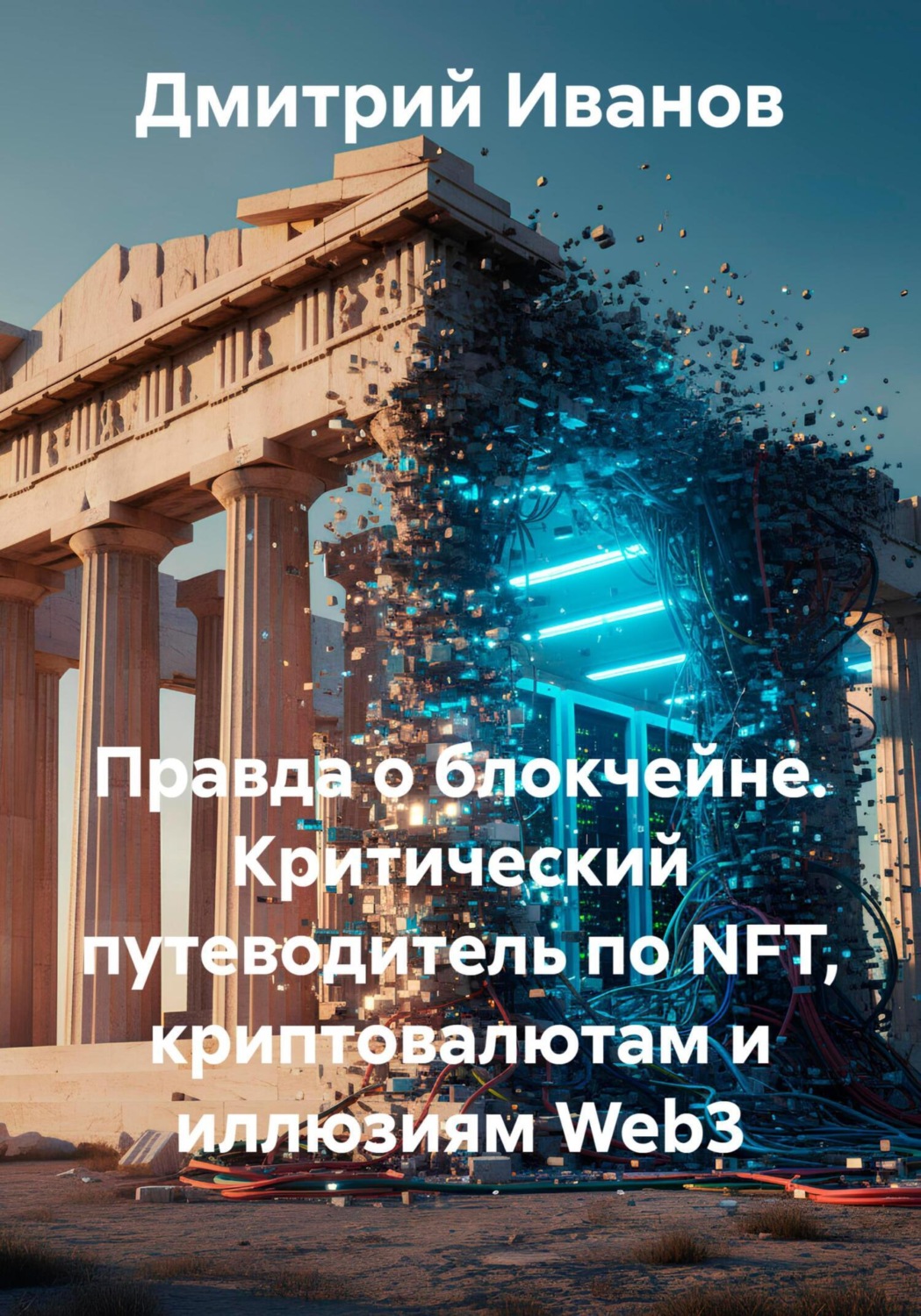 Обложка книги «Правда о блокчейне. Критический путеводитель по NFT, криптовалютам и иллюзиям Web3»