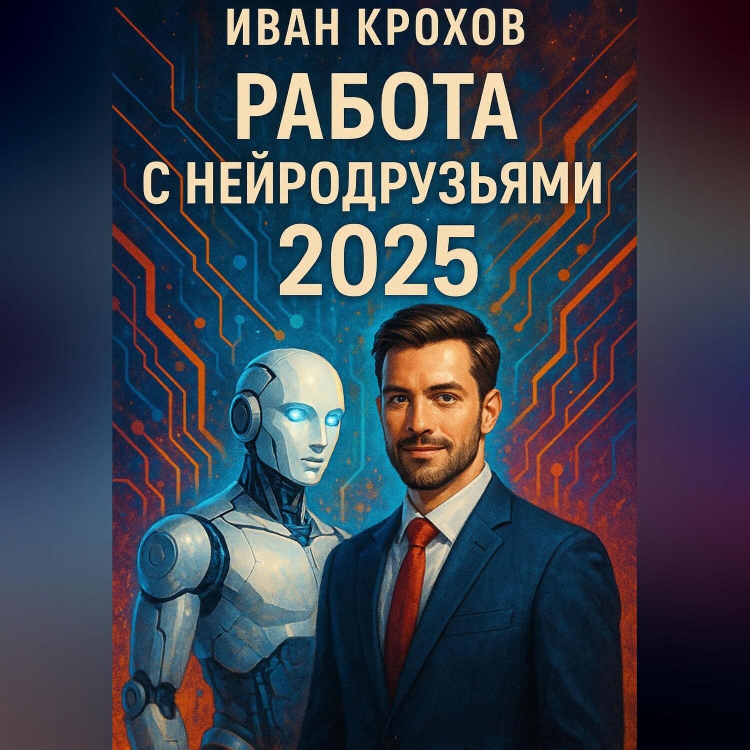 Обложка книги «Работа с нейродрузьями 2025»