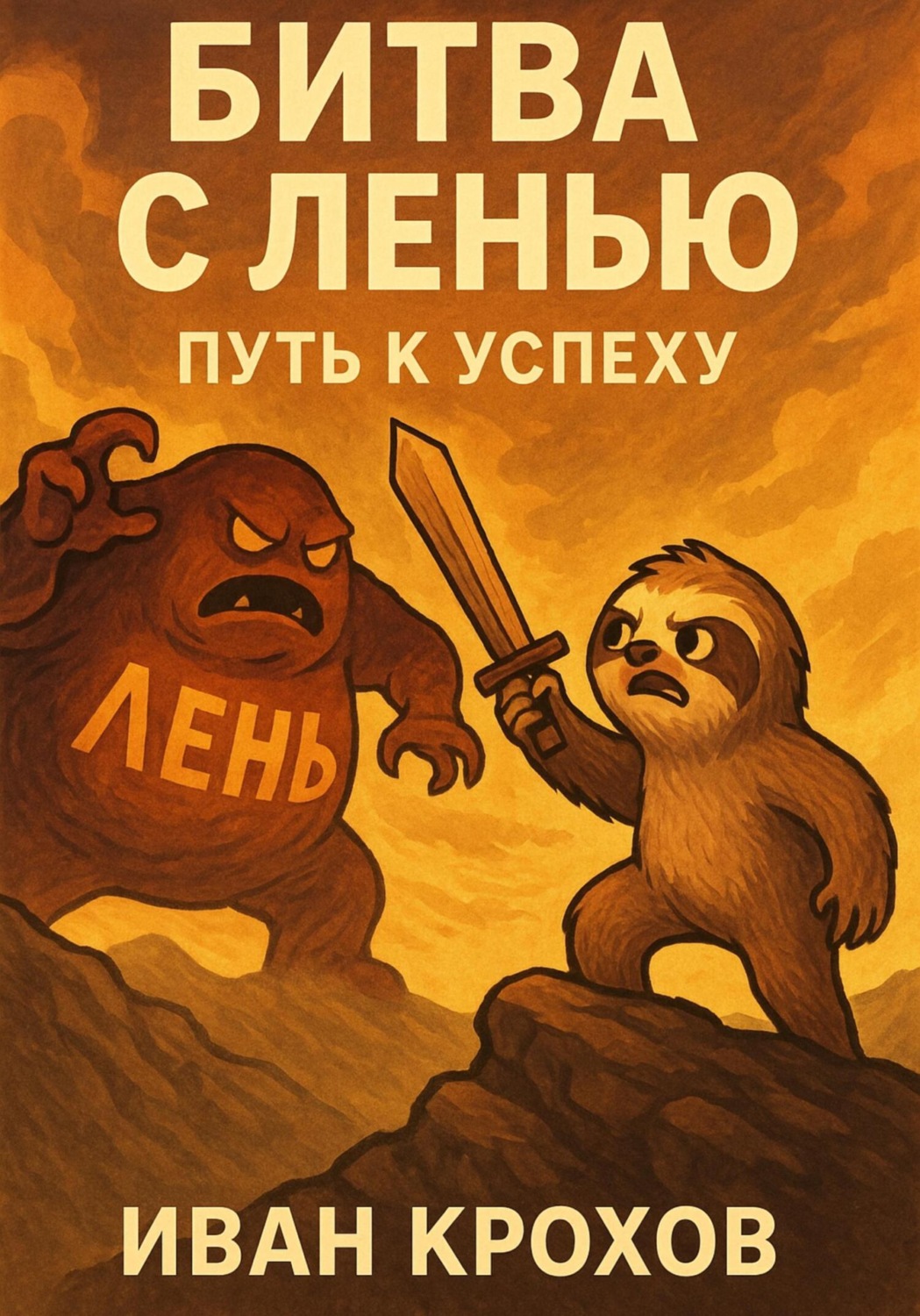 Обложка книги «Битва с Ленью: Путь к Успеху»