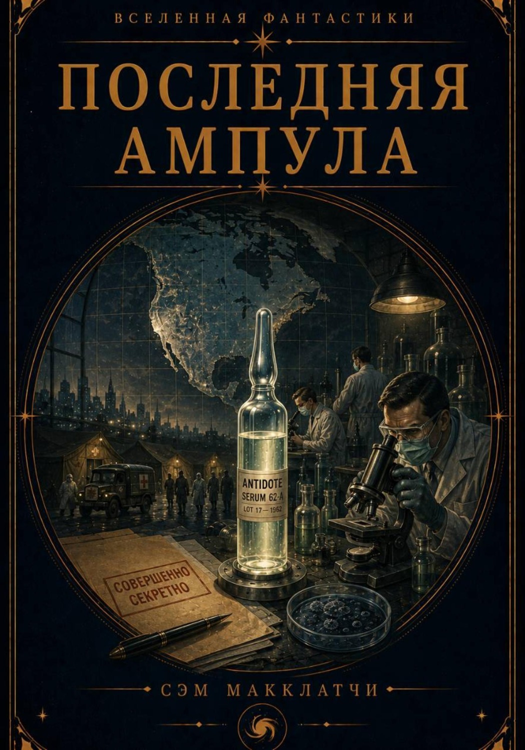 Обложка книги «Последняя ампула»