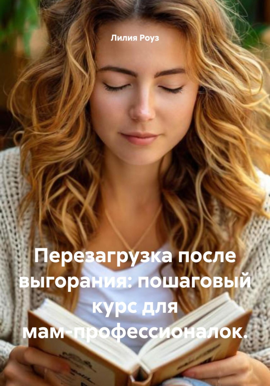 Обложка книги «Перезагрузка после выгорания: пошаговый курс для мам-профессионалок»