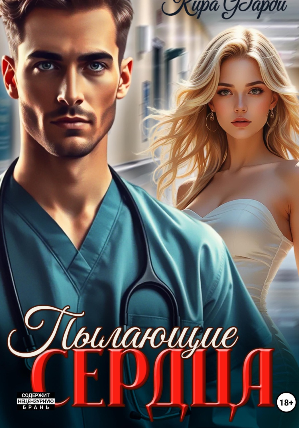 Обложка книги «Пылающие сердца»