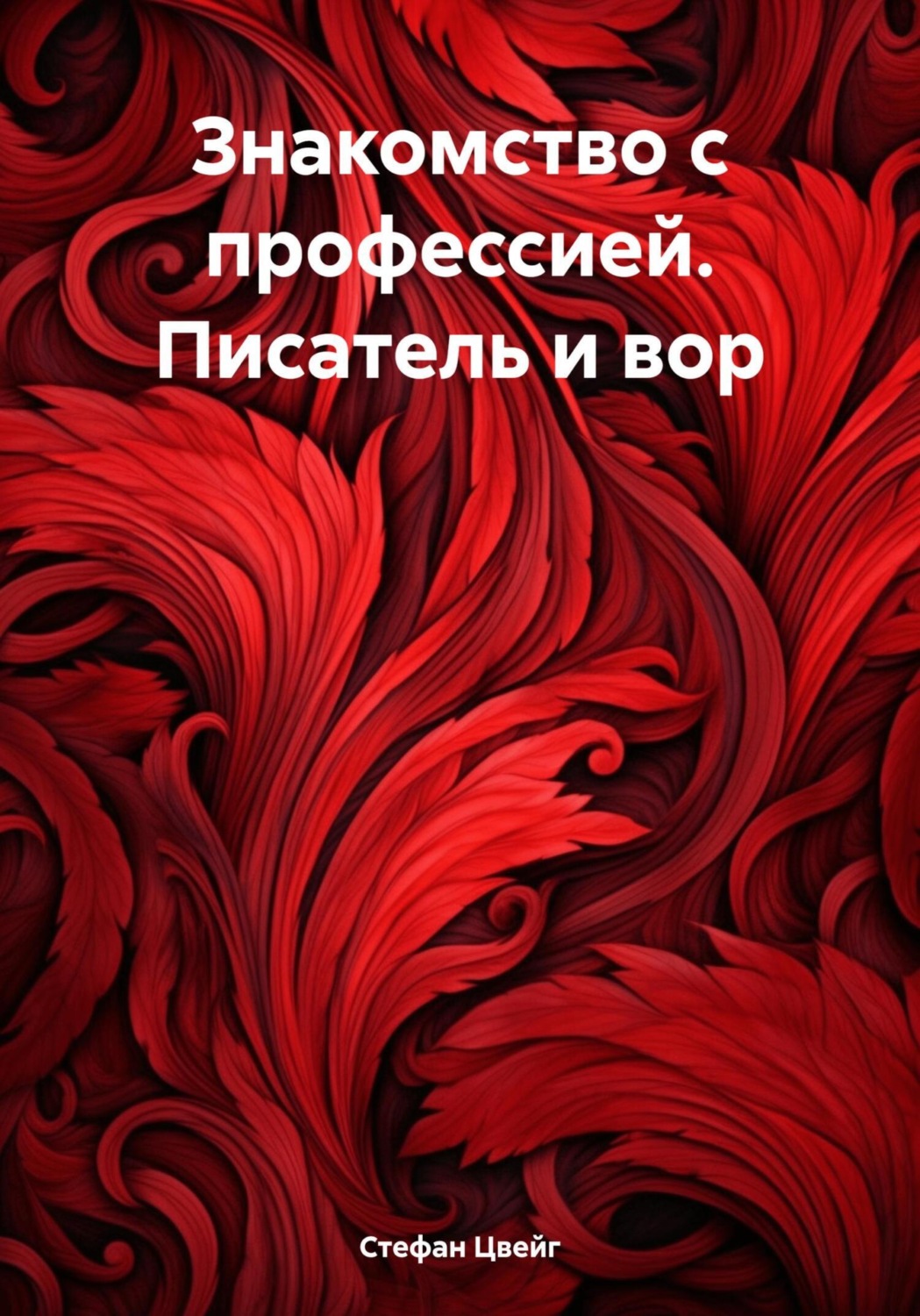 Обложка книги «Знакомство с профессией. Писатель и вор»