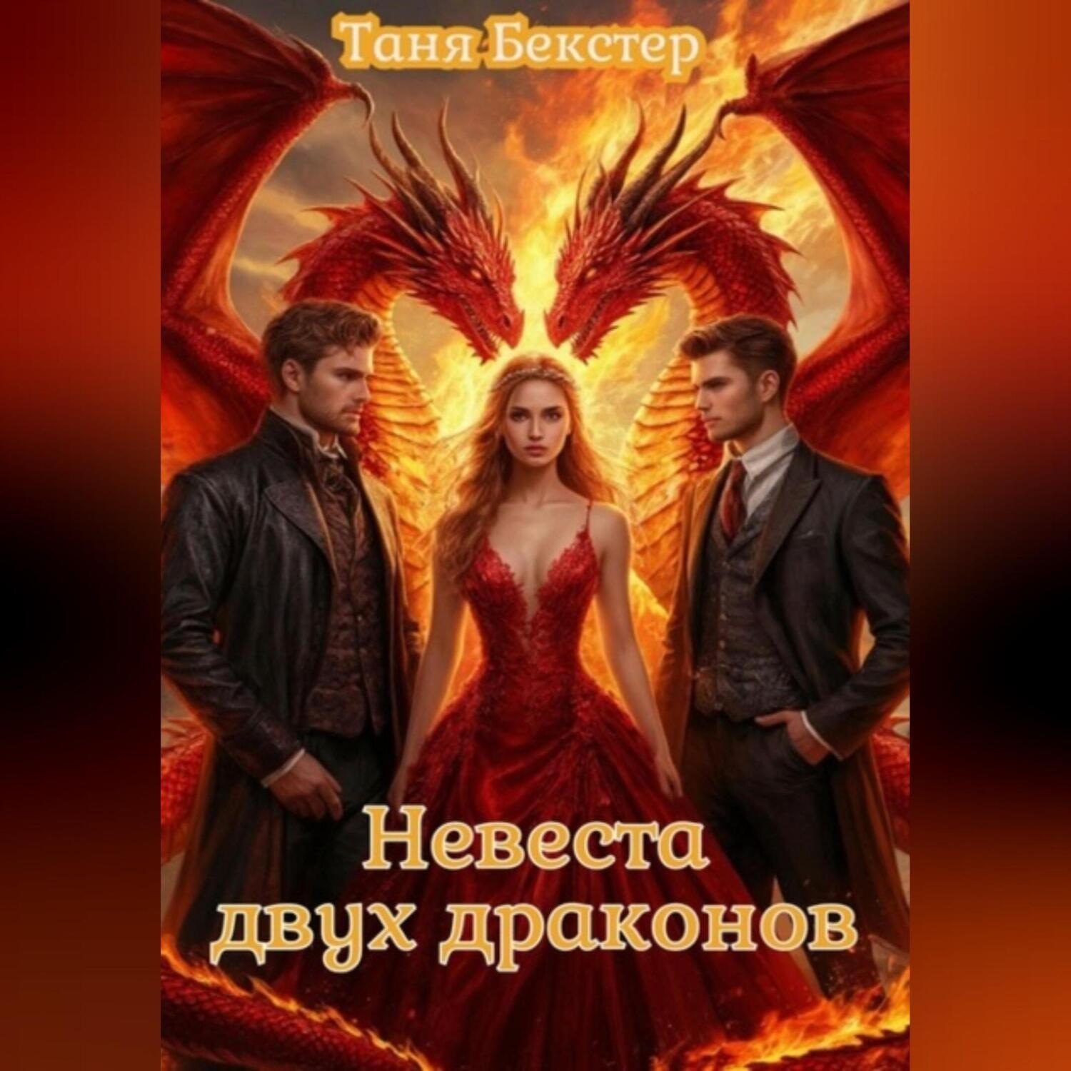 Обложка книги «Невеста двух драконов»