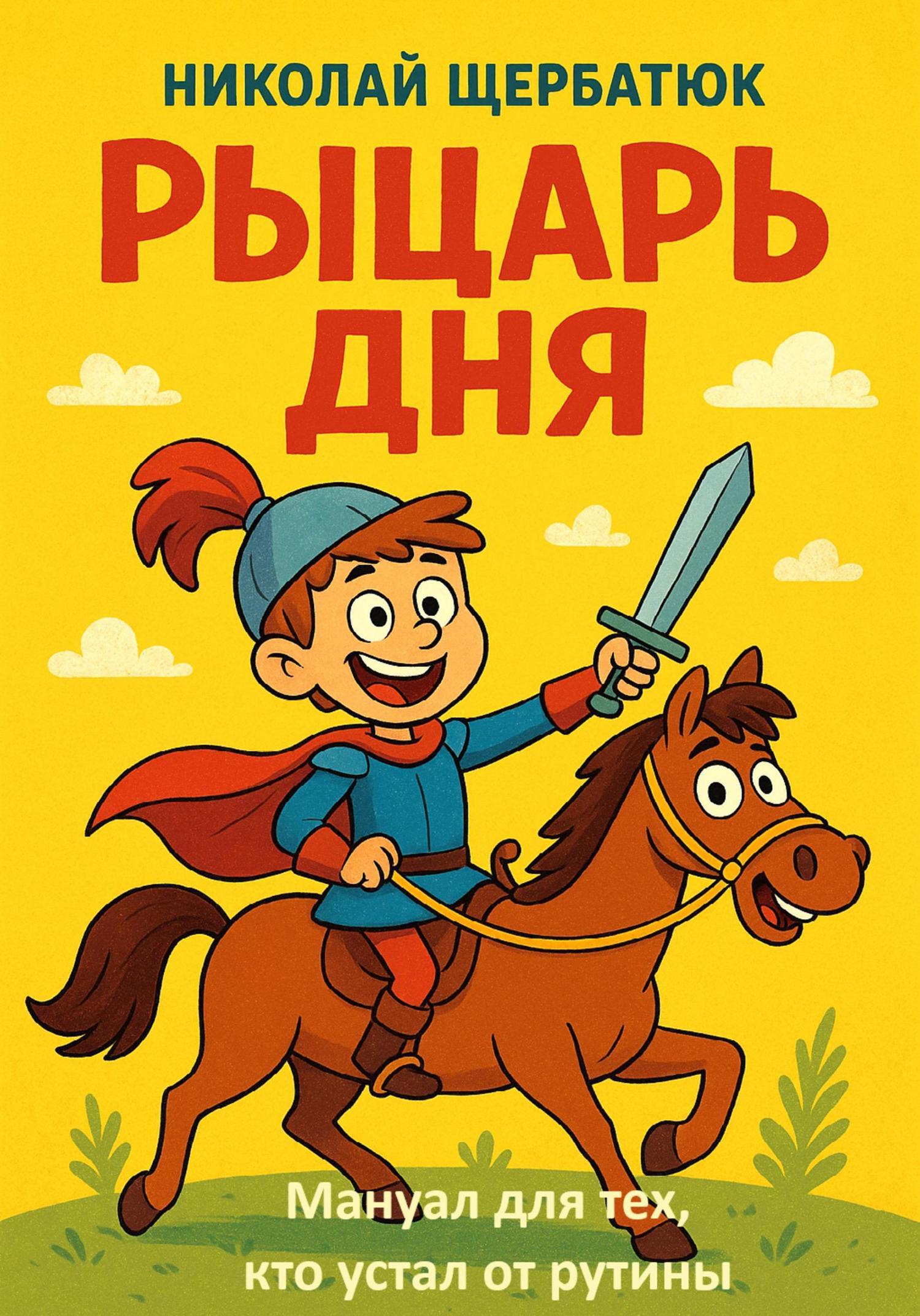 Обложка книги «Рыцарь дня: Мануал для тех, кто устал от рутины»