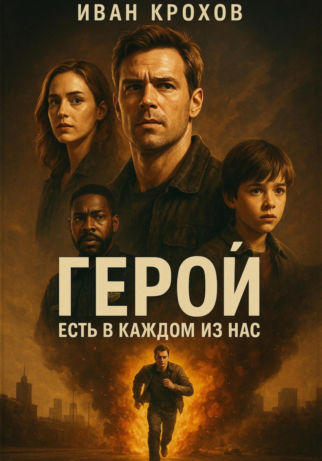 Обложка книги «Герой есть в каждом из нас»