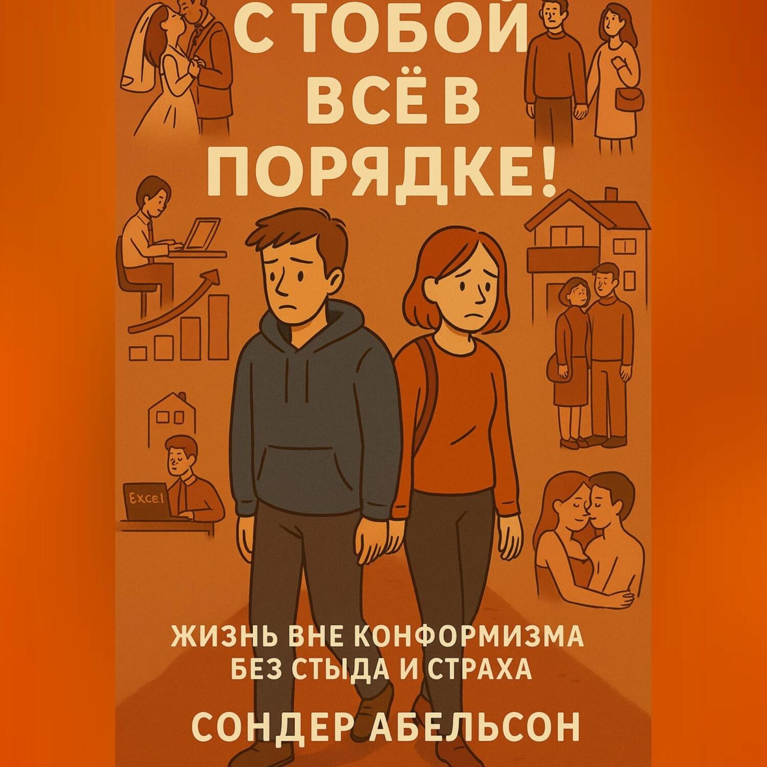 Обложка книги «С ТОБОЙ ВСЁ В ПОРЯДКЕ! Жизнь вне конформизма без стыда и страха»