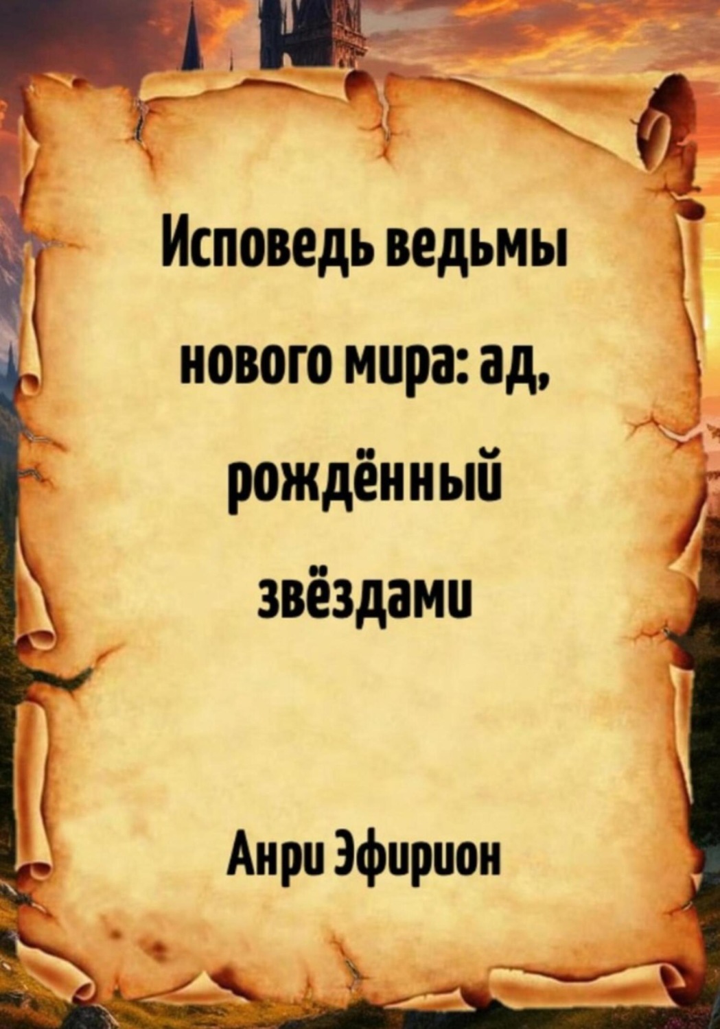Обложка книги «Исповедь ведьмы нового мира: ад, рождённый звёздами»