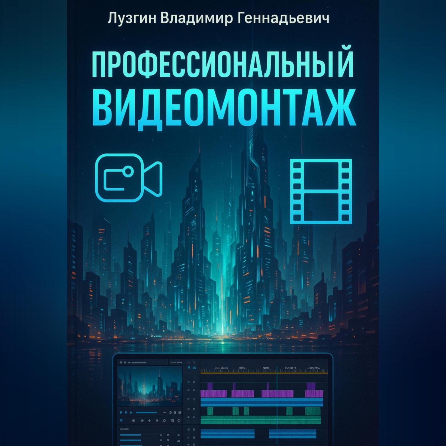 Обложка книги «Профессиональный видеомонтаж»