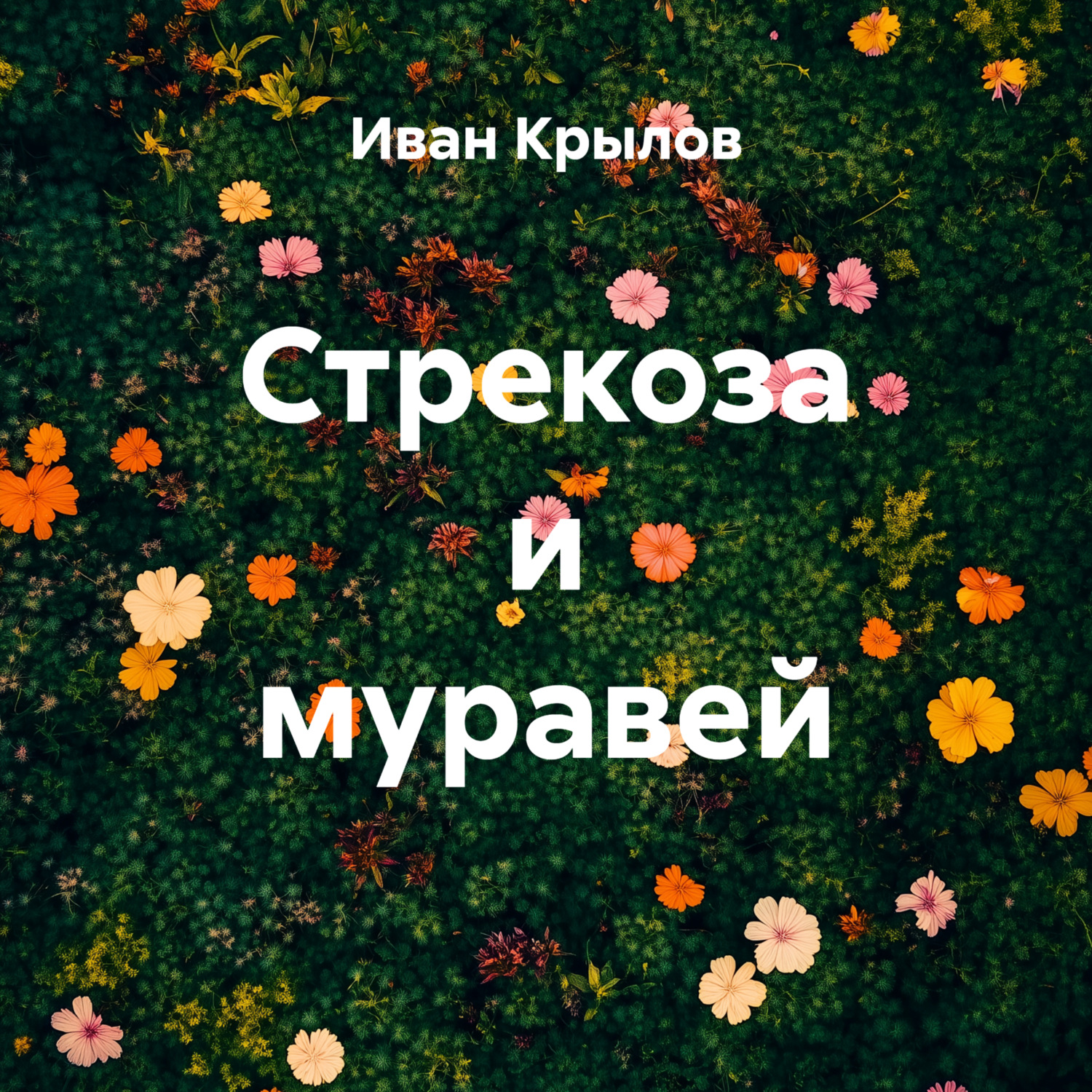 Обложка книги «Стрекоза и муравей»
