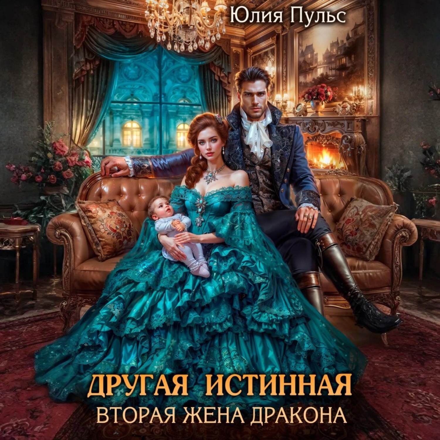 Обложка книги «Другая истинная. Вторая жена дракона»