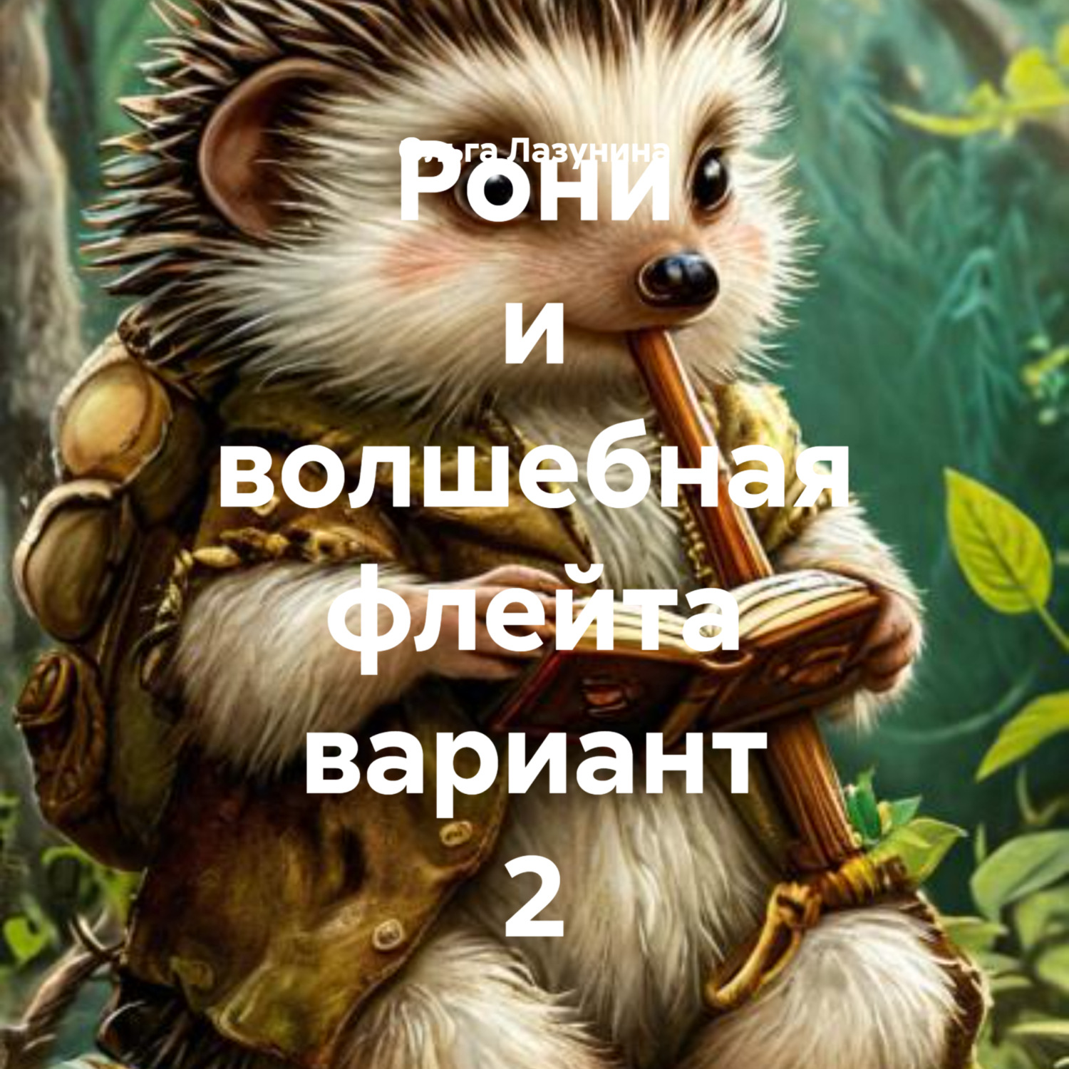 Обложка книги «Рони и волшебная флейта вариант 2»