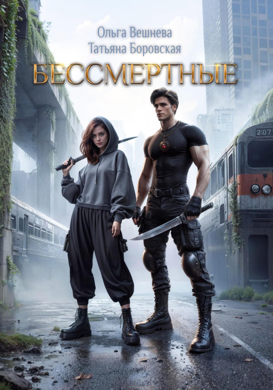 Обложка книги «Бессмертные»