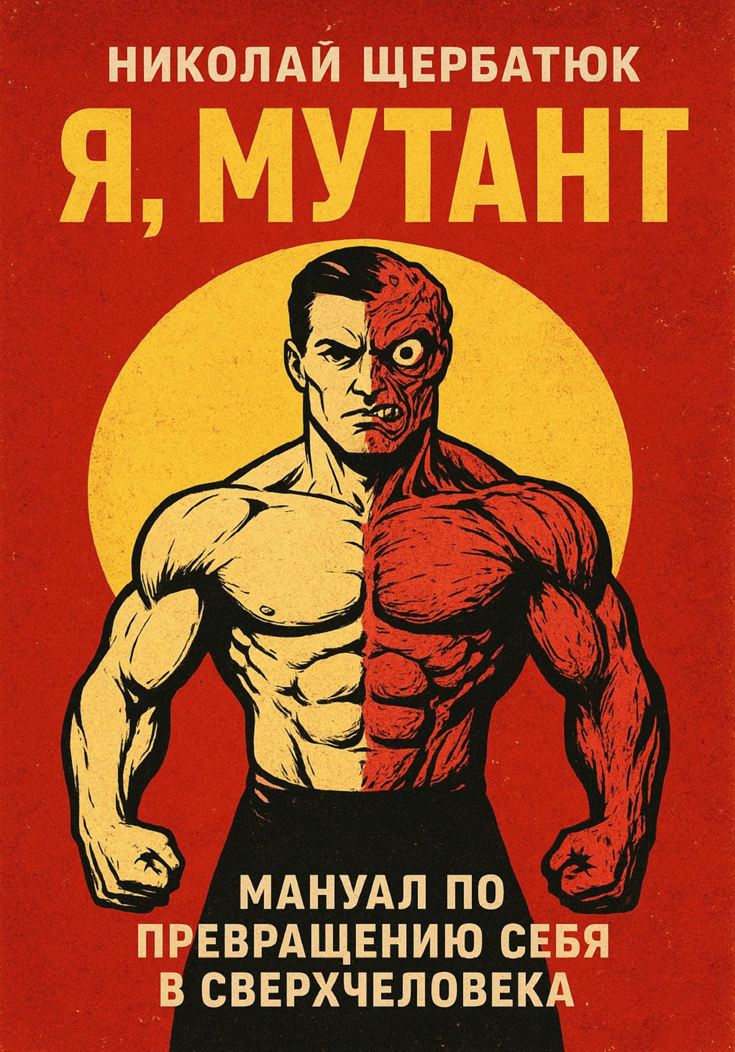 Обложка книги «Я, Мутант: Мануал по превращению себя в сверхчеловека»