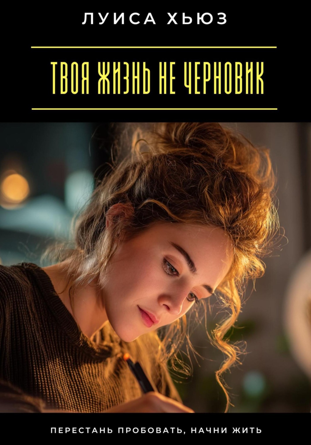 Обложка книги «Твоя жизнь не черновик. Перестань пробовать, начни жить»