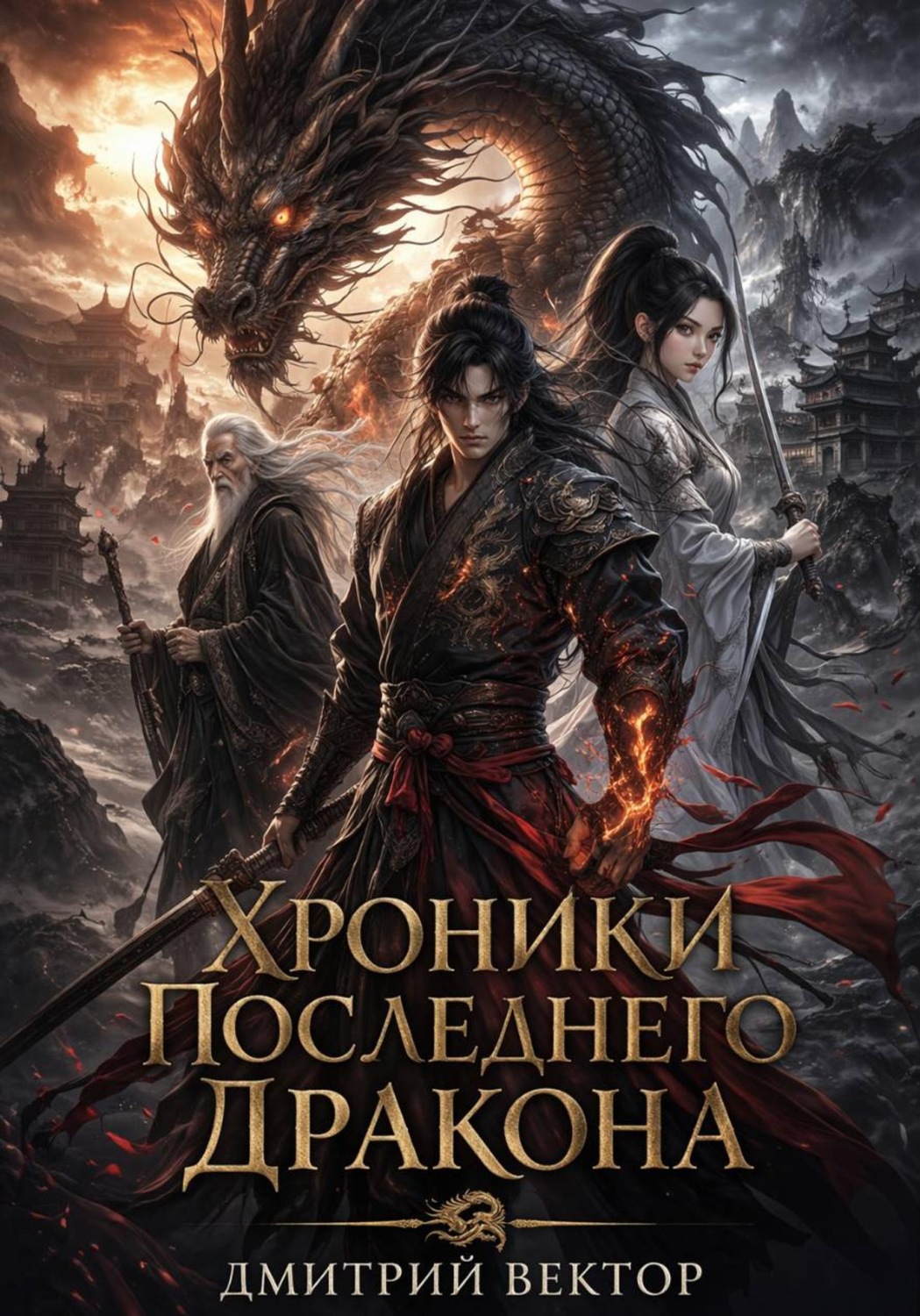 Обложка книги «Хроники Последнего Дракона»