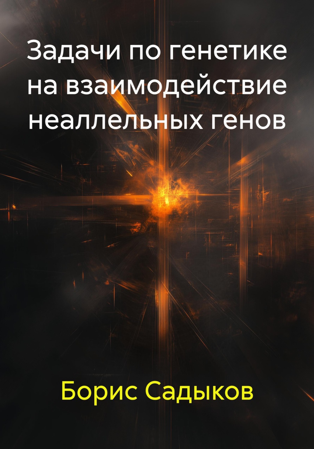 Обложка книги «Задачи по генетике на взаимодействие неаллельных генов»
