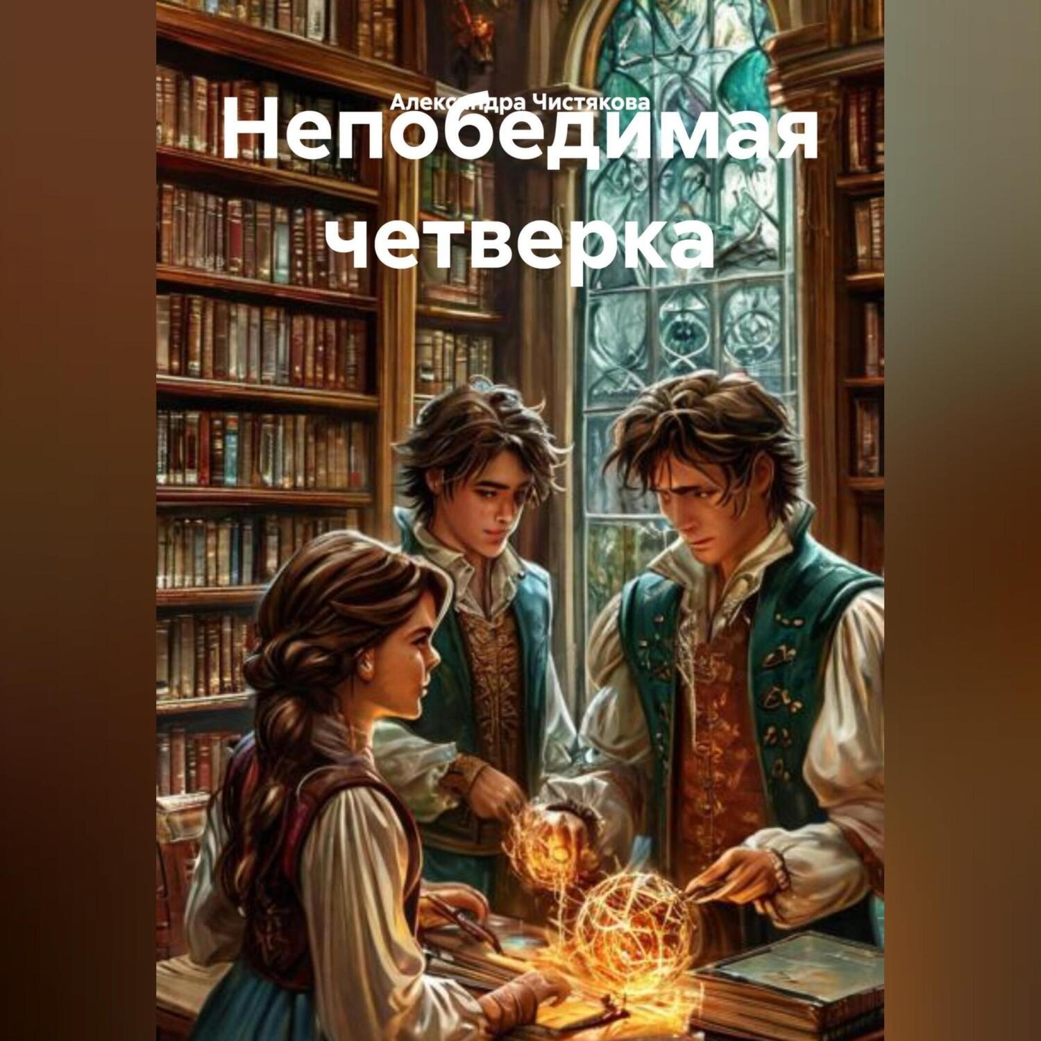 Обложка книги «Непобедимая четверка»