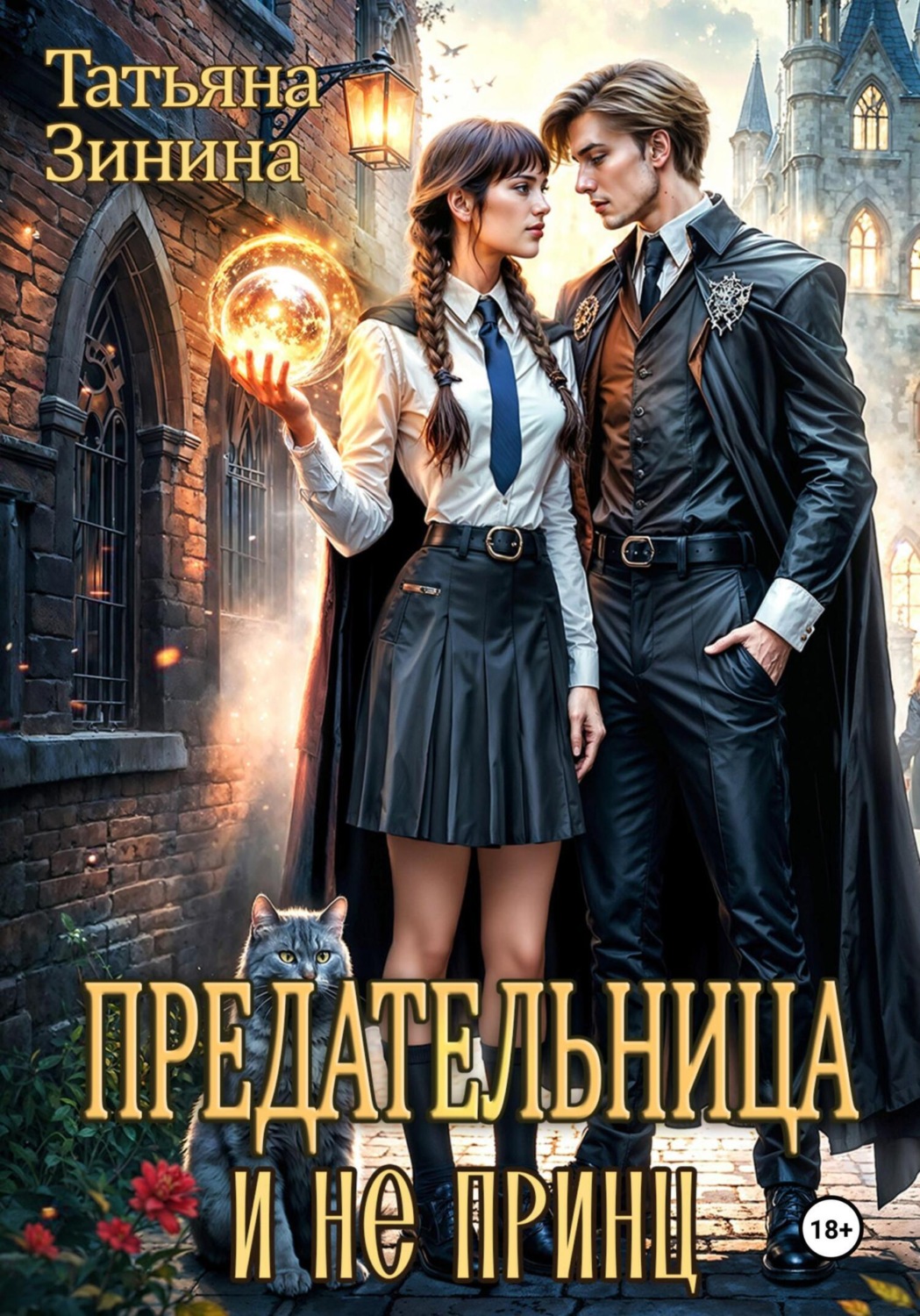 Обложка книги «Предательница и не принц»