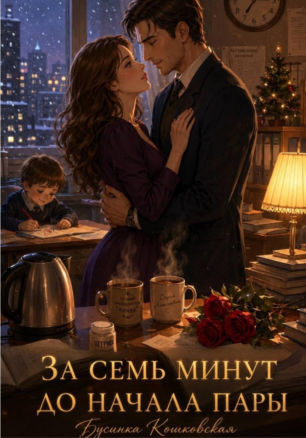 Обложка книги «За семь минут до начала пары»