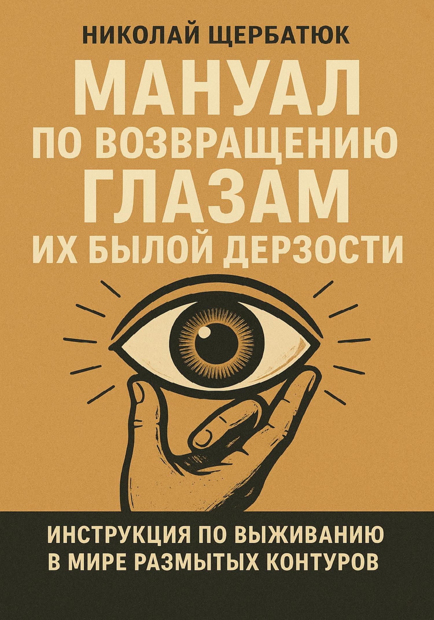 Обложка книги «Мануал по возвращению глазам их былой дерзости»