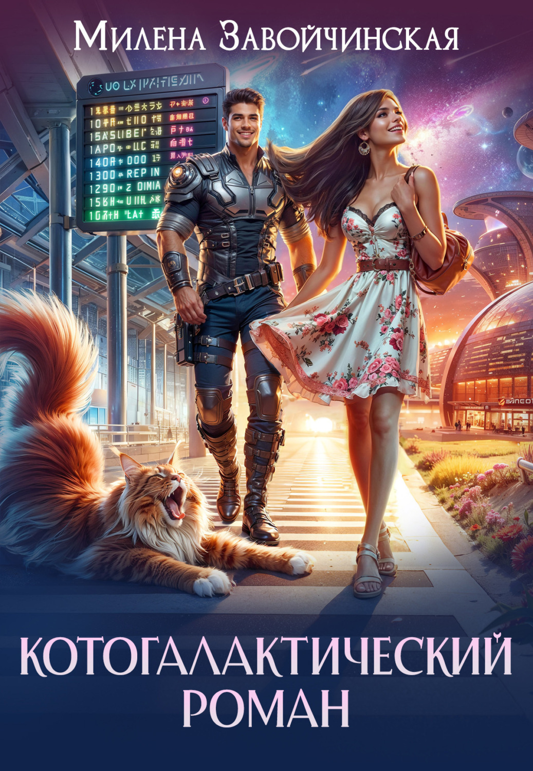 Обложка книги «Котогалактический роман»