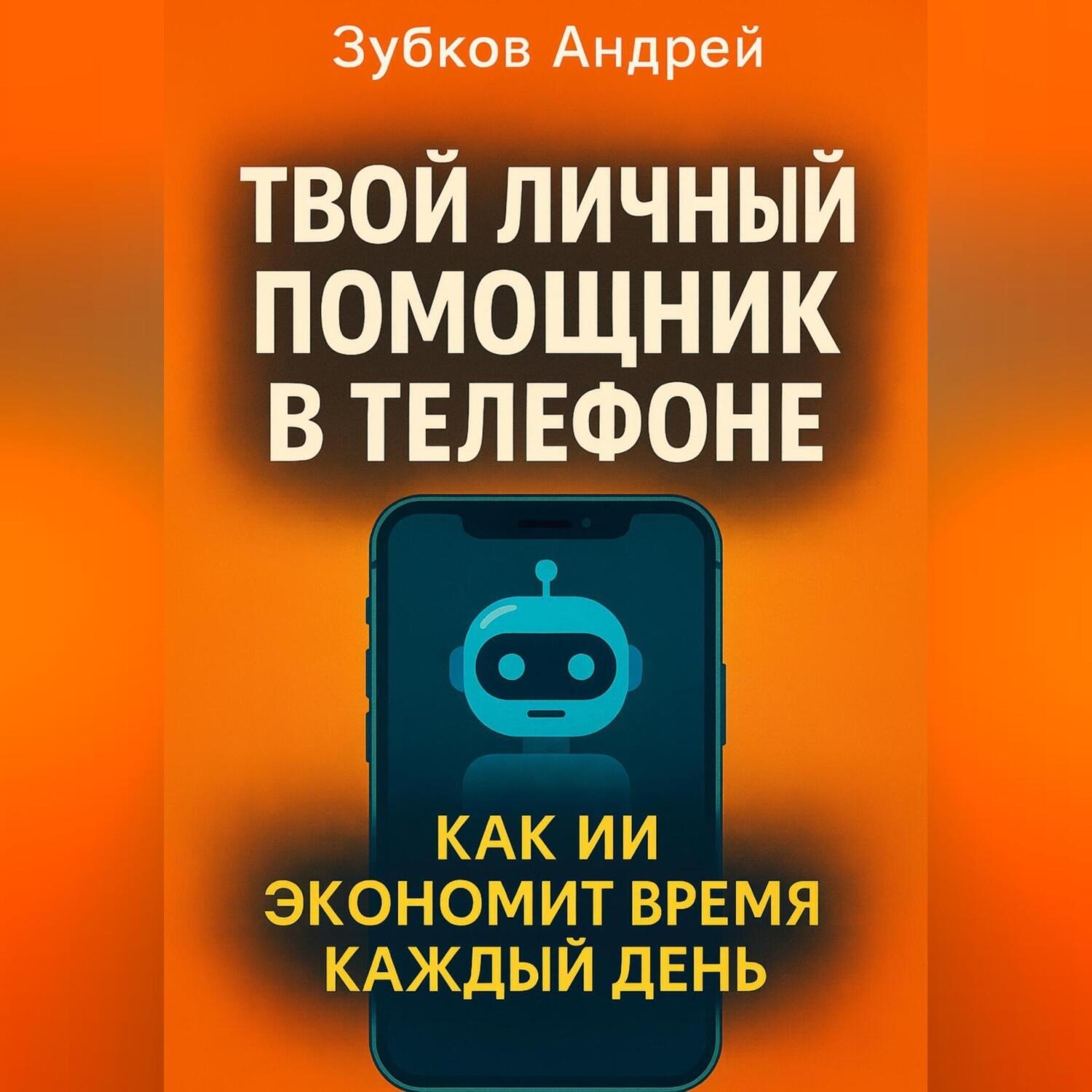 Обложка книги «Твой личный помощник в телефоне: как ИИ экономит время каждый день»