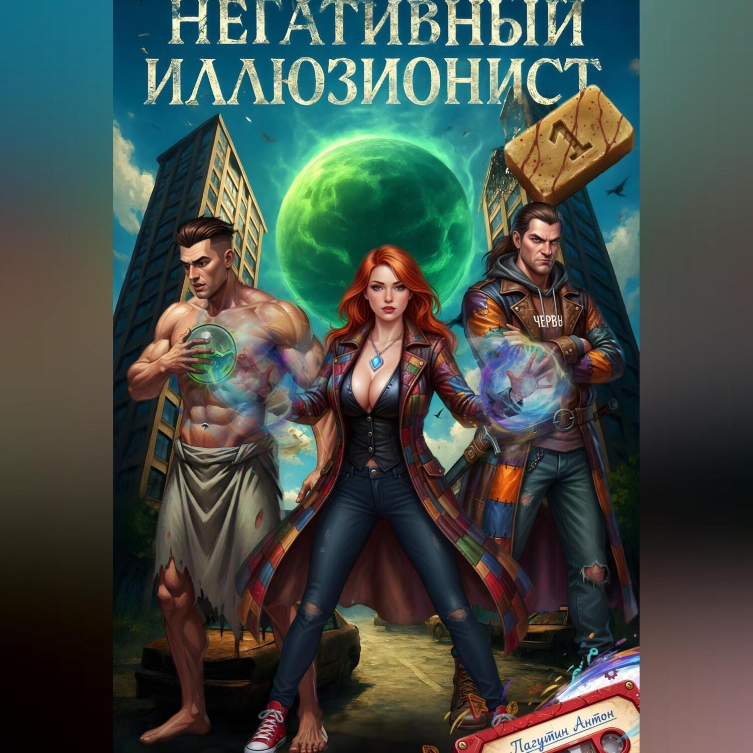 Обложка книги «Негативный Иллюзионист»