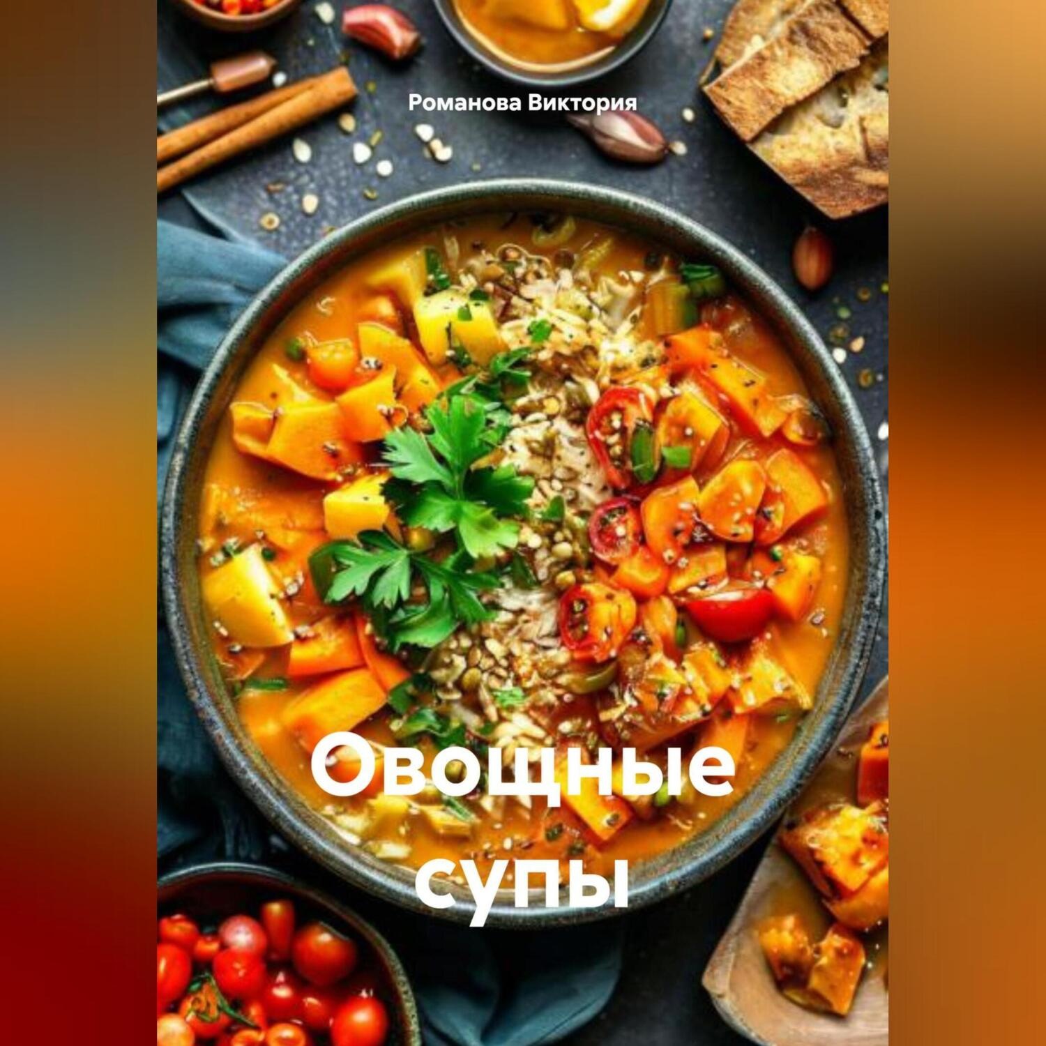 Обложка книги «Овощные супы»