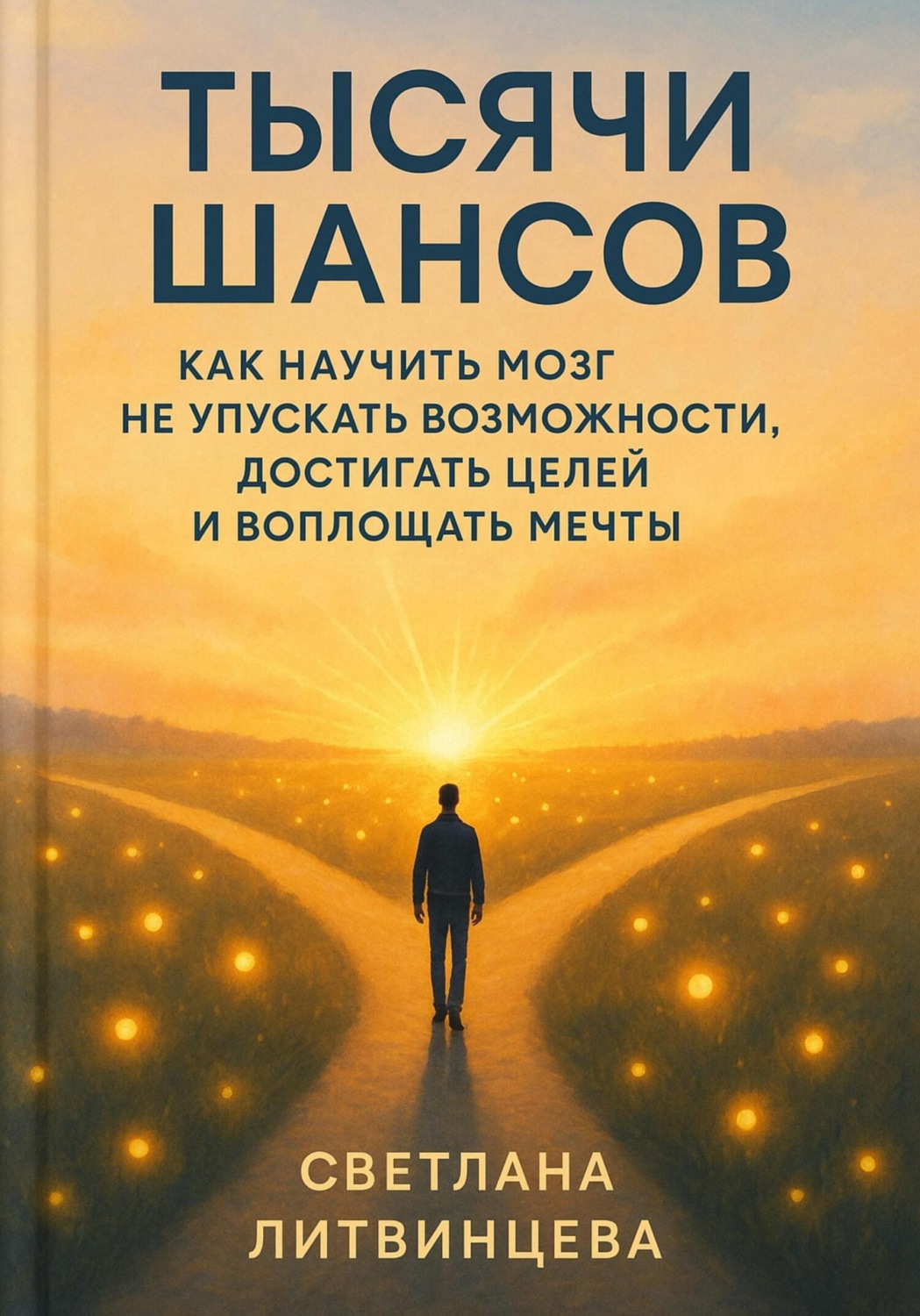 Обложка книги «Тысячи шансов. Как научить мозг не упускать возможности, достигать целей и воплощать мечты.»