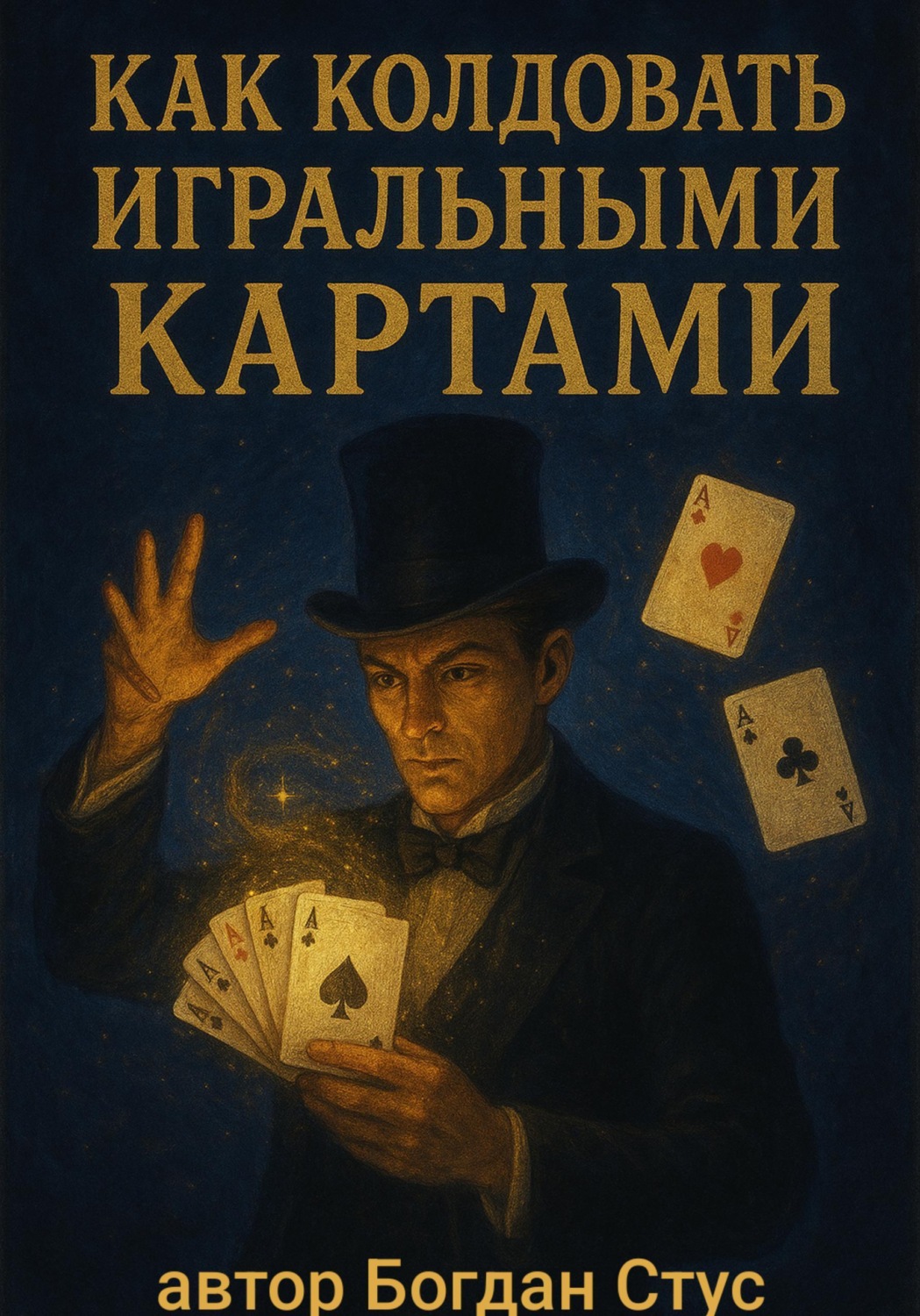 Обложка книги «Как колдовать игральными картами»