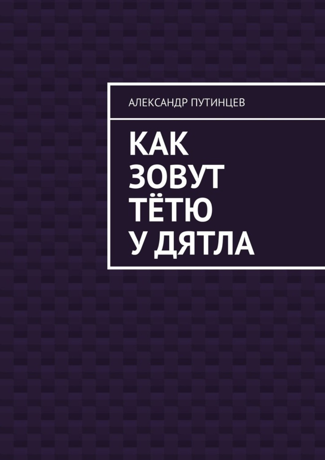 Обложка книги «Как зовут тётю у дятла. Случай на даче»