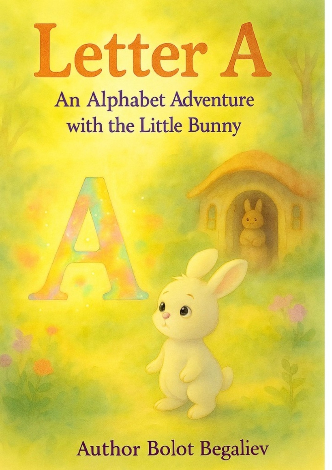 Обложка книги «Letter A: An alphabet adventure with the Little Bunny»