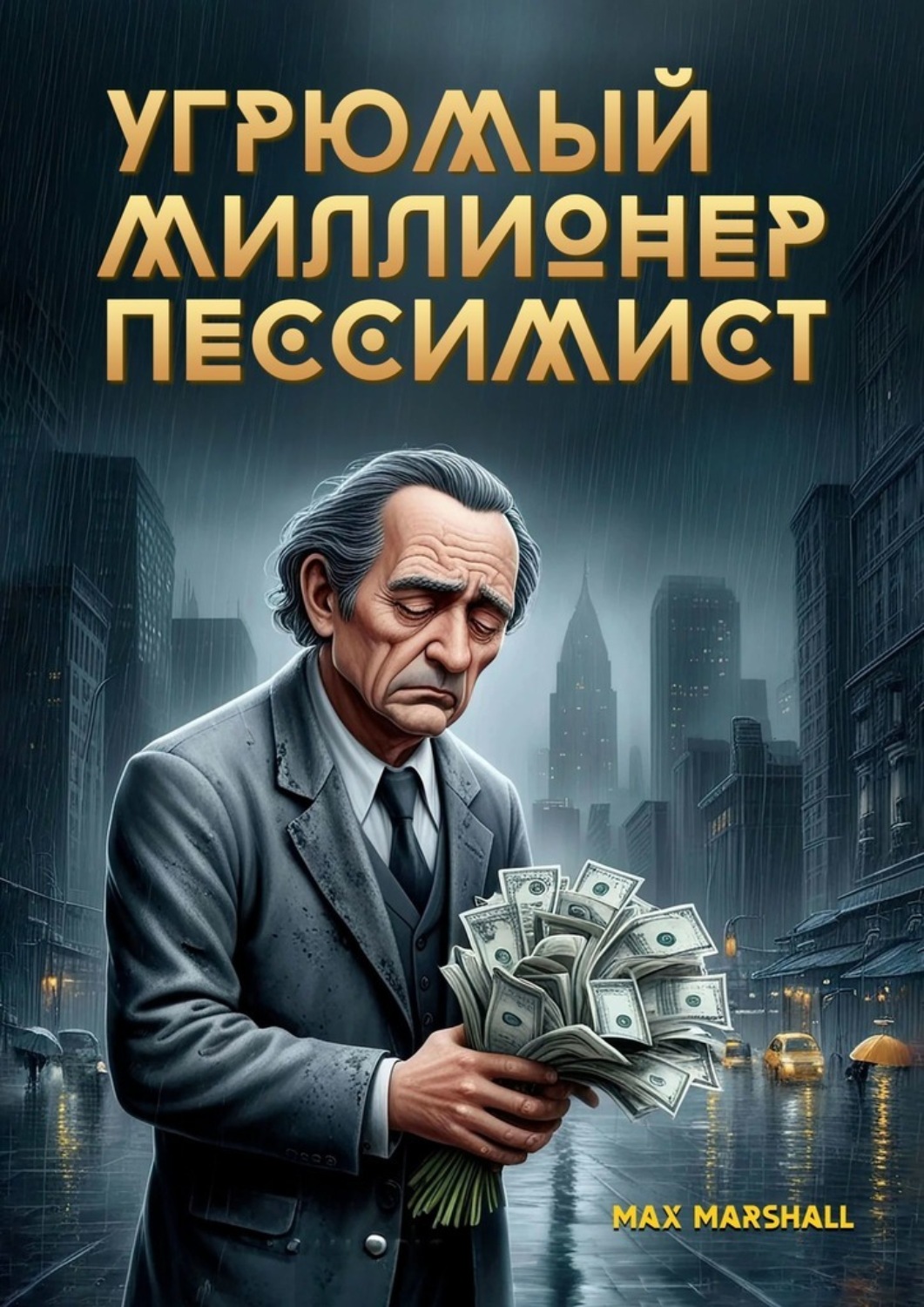 Обложка книги «Угрюмый миллионер-пессимист»