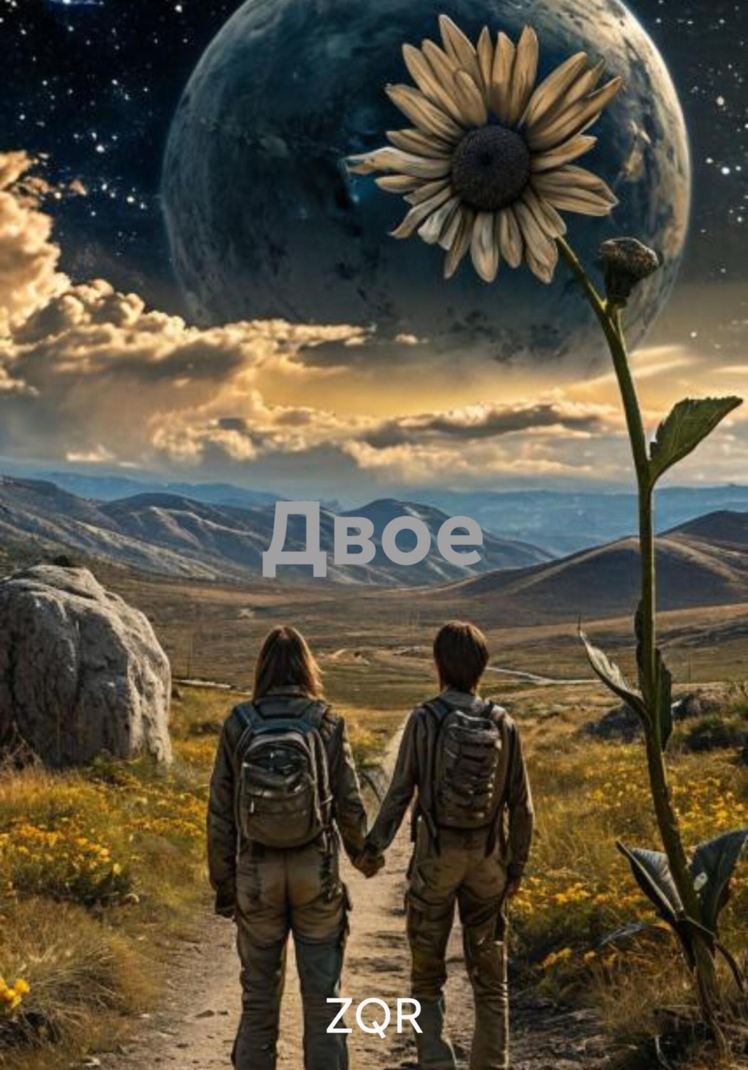Обложка книги «Двое»
