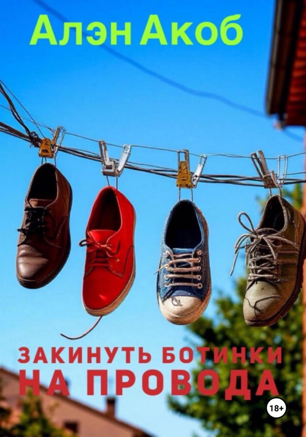 Обложка книги «Закинуть ботинки на провода»