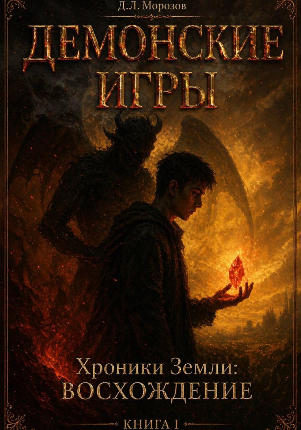 Обложка книги «Демонские игры часть первая. Хроники Земли: Восхождение»