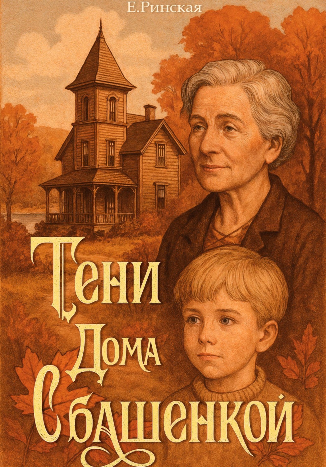 Обложка книги «Тени дома с башенкой»