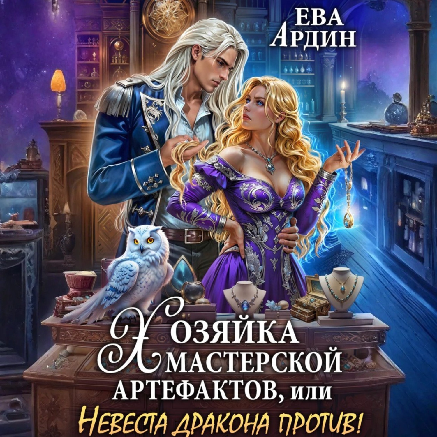 Обложка книги «Хозяйка мастерской артефактов, или Невеста дракона против!»