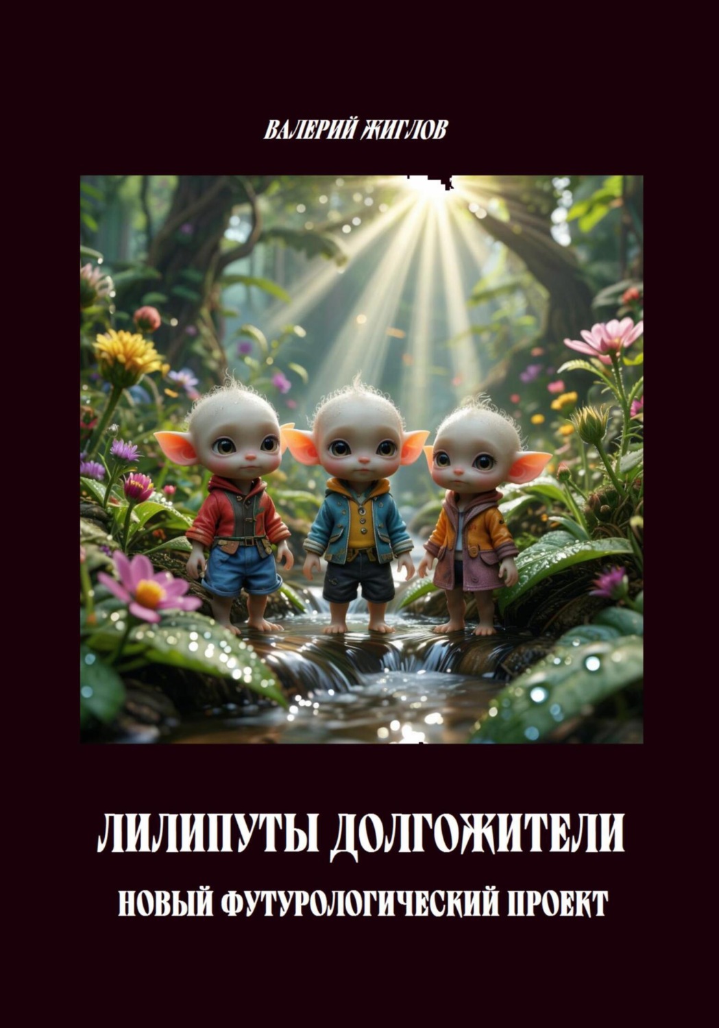 Обложка книги «Лилипуты долгожители. Новый футурологический проект»