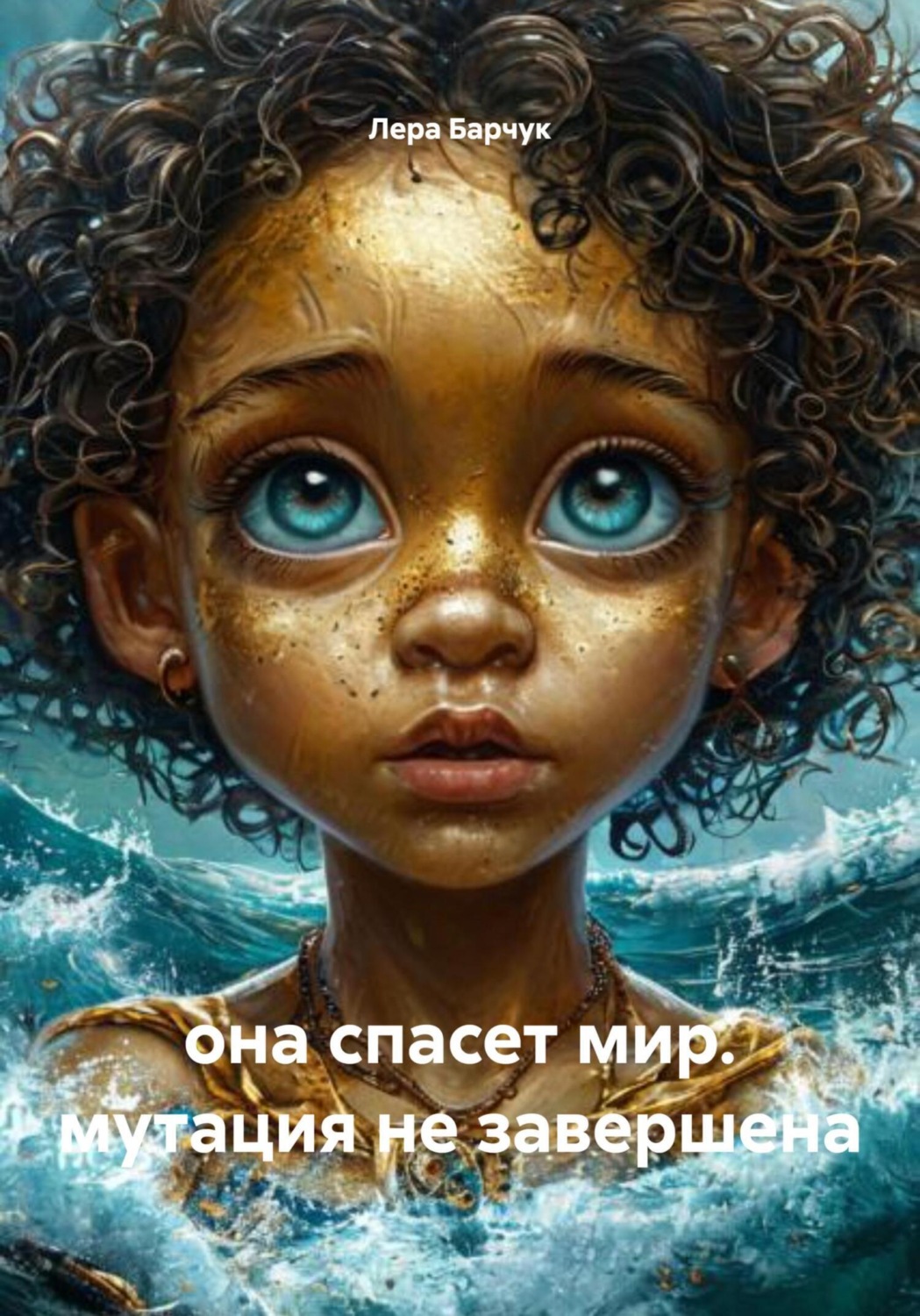 Обложка книги «она спасет мир. мутация не завершена»