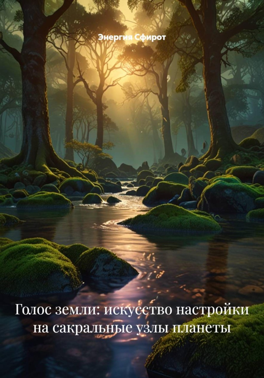 Обложка книги «Голос земли: искусство настройки на сакральные узлы планеты»