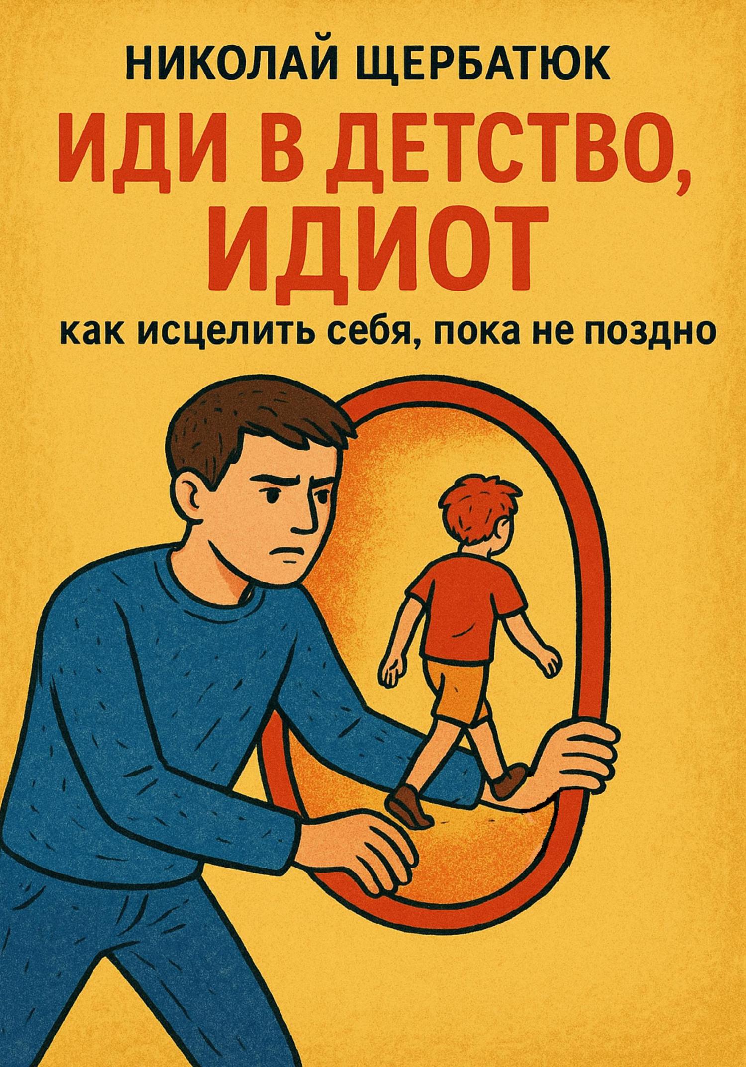 Обложка книги «Иди в детство, идиот: как исцелить себя, пока не поздно»