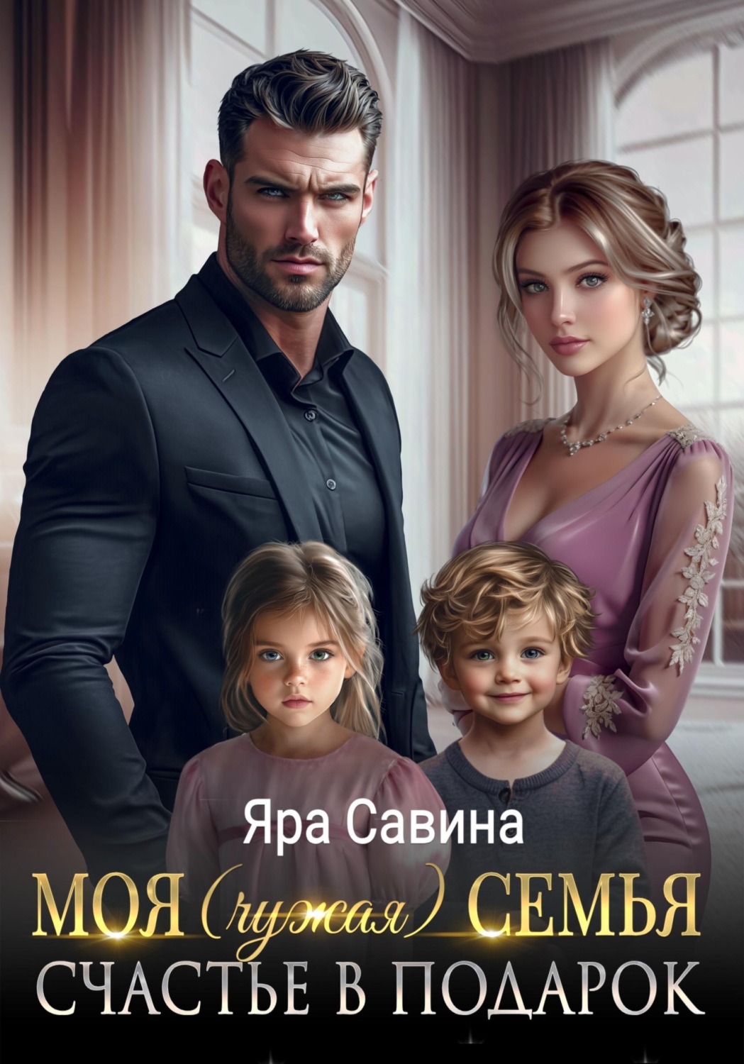 Обложка книги «Моя (чужая) семья. Счастье в подарок»