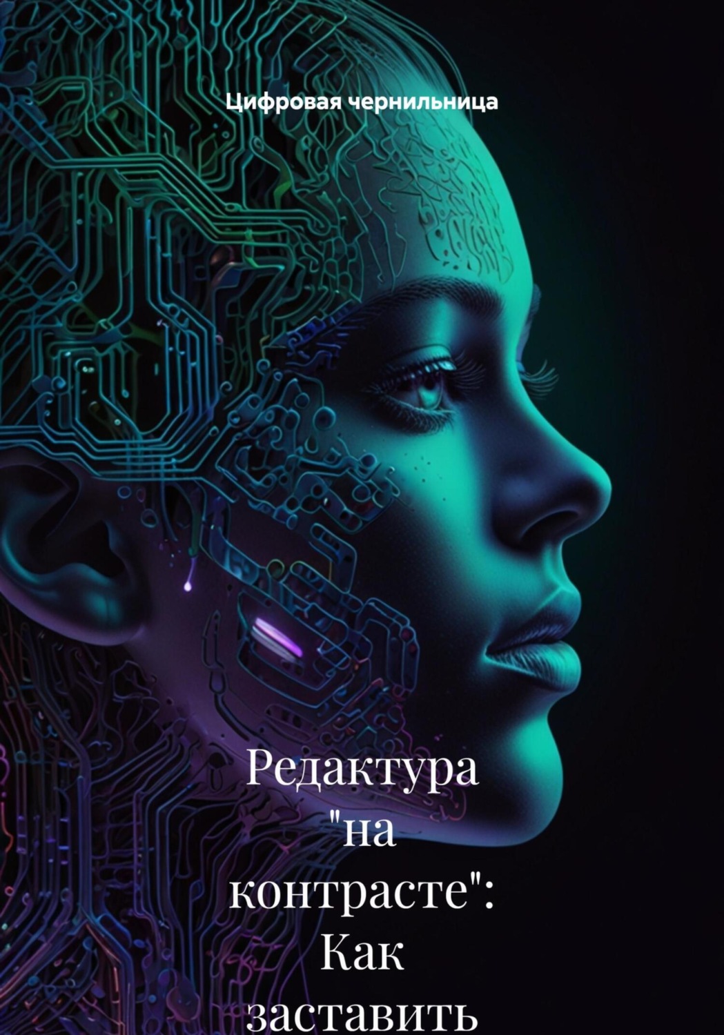 Обложка книги «Редактура «на контрасте»: Как заставить ИИ находить то, что не видит человек»