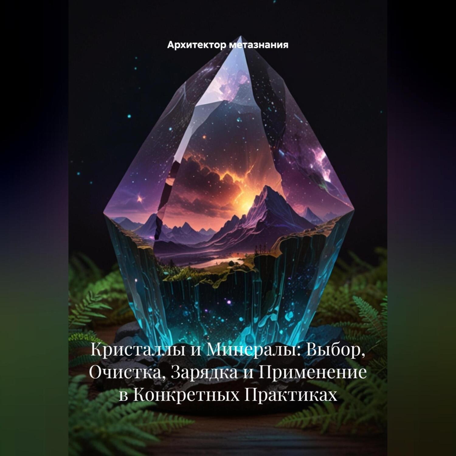 Обложка книги «Кристаллы и Минералы: Выбор, Очистка, Зарядка и Применение в Конкретных Практиках»