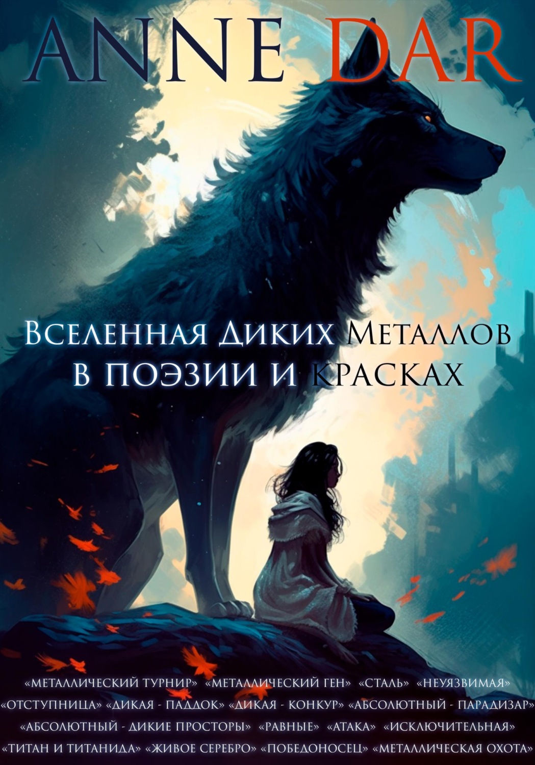 Обложка книги «Вселенная Диких Металлов в поэзии и красках»
