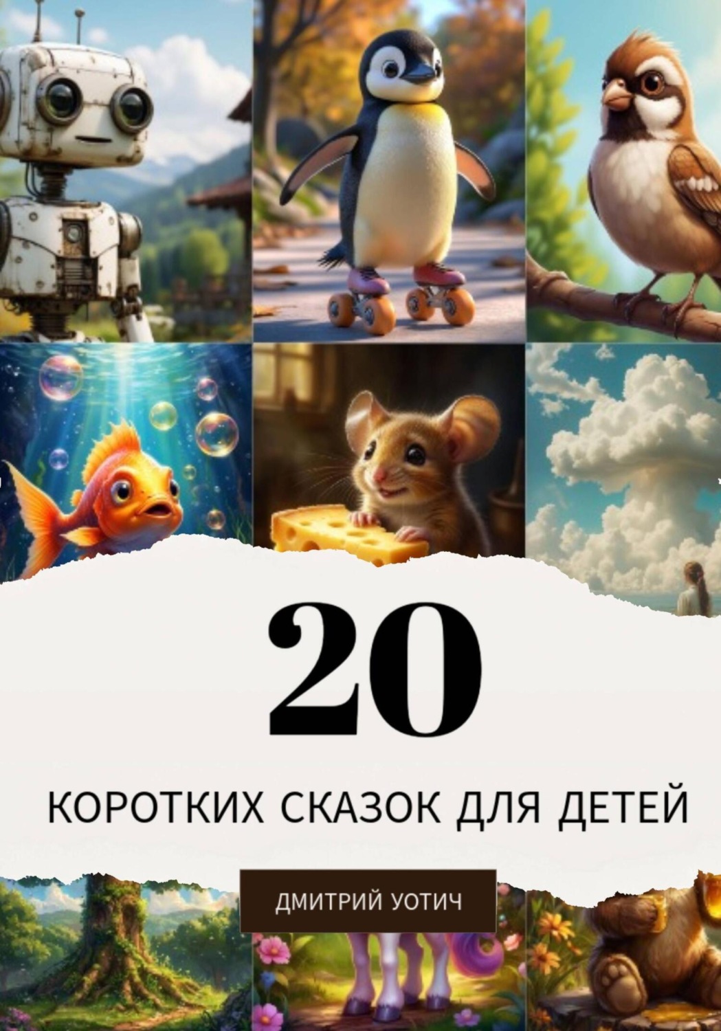 Обложка книги «20 коротких сказок для детей»